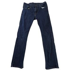 Levi’s Men's 511 Dark‎ Wash Denim Blue Jeans Size 29x29 Slim/Straight